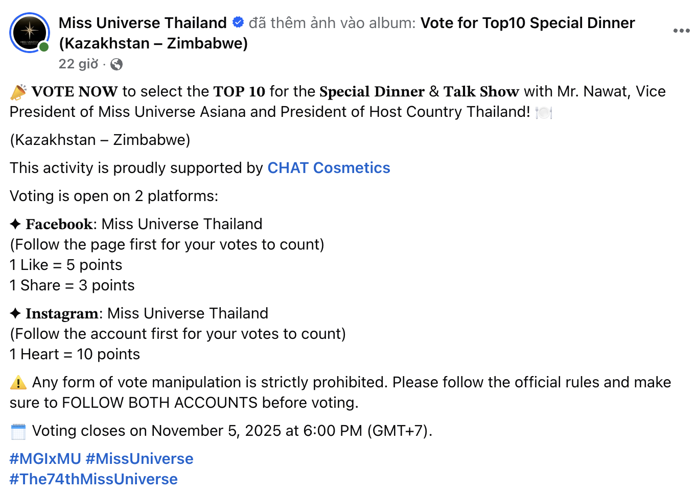 Biến căng: Miss Universe và ông Nawat đấu tố như cái chợ, kết quả của Hương Giang sẽ bị huỷ?- Ảnh 1.