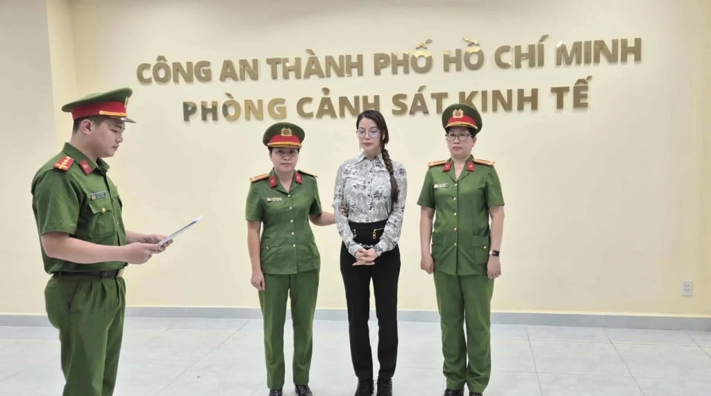 Nữ diễn viên Trương Ngọc Ánh bị khởi tố, bắt tạm giam vì chiếm đoạt hơn nghìn lượng vàng của nhà đầu tư. Ảnh CACC