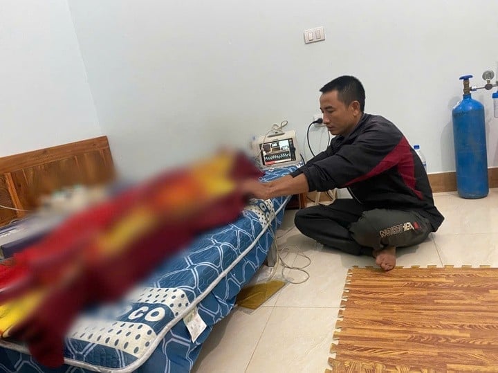 Gia đình đau đớn trước sự ra đi của nam sinh Nguyễn Trọng Anh T.