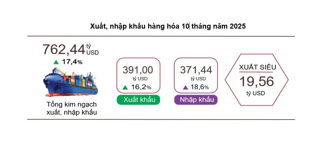 viet nam xuat sieu 19,56 ty usd trong 10 thang hinh anh 1