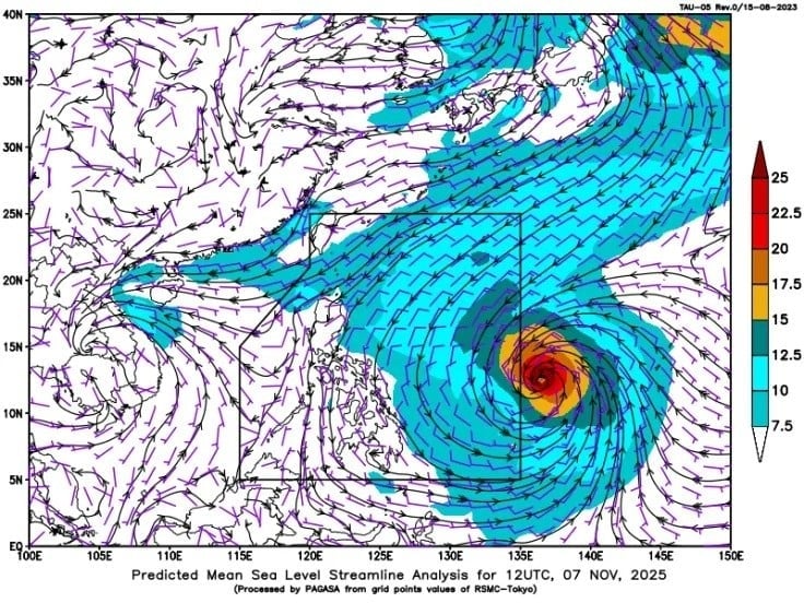 bao Kalmaegi, Sieu bao Fung-wong, Philippines, dai hong thuy, tham hoa toi da, bao Uwan anh 3