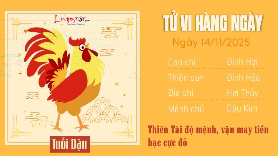 Tu vi hang ngay 14112025 - Dau
