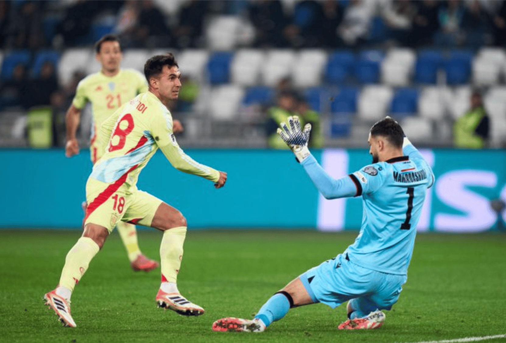 Tây Ban Nha lập kỷ lục bất bại, chạm tay vé World Cup 2026 - Ảnh 3.