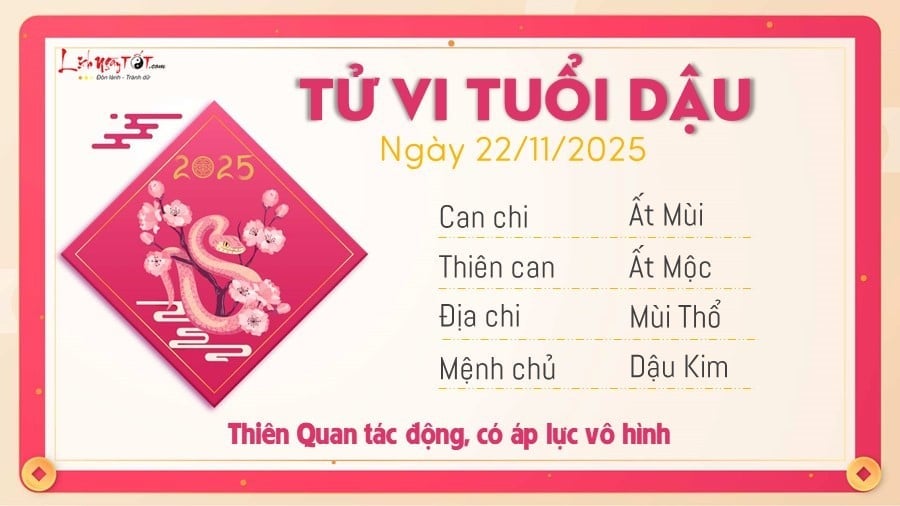 10 Tu vi hang ngay 22-11-2025 - Dau