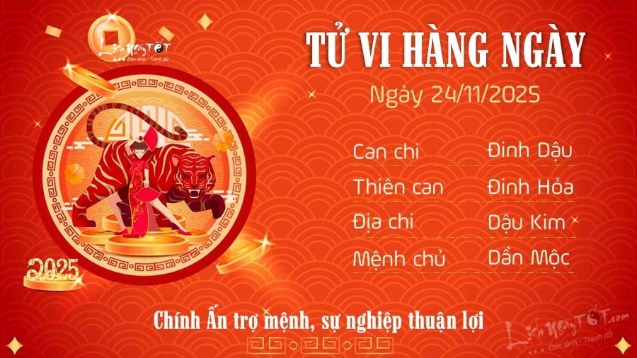 3 Tu vi hang ngay 24-11-2025 - Dan