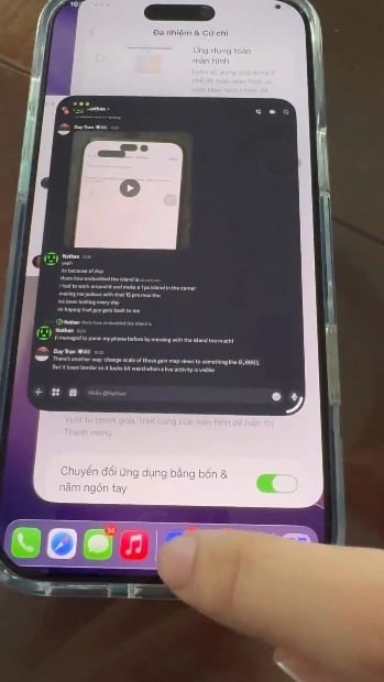 IPhone chay iPadOS anh 1