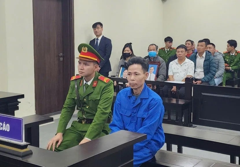 Bị cáo tại phiên toà sơ thẩm. Ảnh N,N