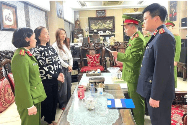 Co-quan-csdt-khoi-to-bat-tam-giam-le-thi-thu-huong