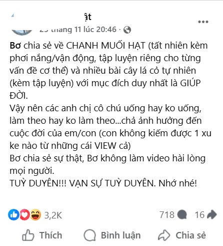 Một số cá nhân chia sẻ những bài thuốc, phương pháp chữa bệnh không cần thuốc, chiếm lòng tin của không ít bệnh nhân. Ảnh: Facebook