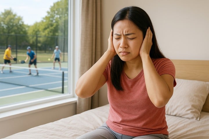 Tiếng 'póc póc' từ sân pickleball: Bác sĩ cảnh báo nguy cơ suy kiệt sức khỏe- Ảnh 1.