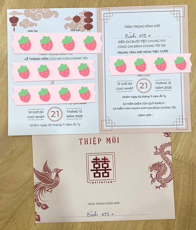 Chiếc thiệp cưới thị phi nhất cõi mạng hôm nay: Chuyện nhỏ như con kiến nhưng phơi bày vị thế trong gia đình- Ảnh 1.