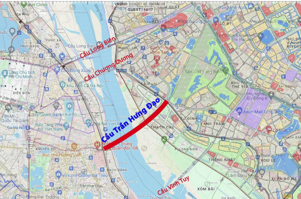 Hà Nội phê duyệt nhà đầu tư dự án cầu Trần Hưng Đạo theo hình thức PPP