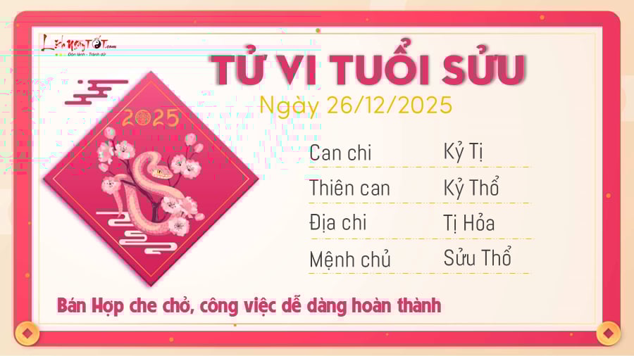 Tu vi hang ngay 26122025 - Suu