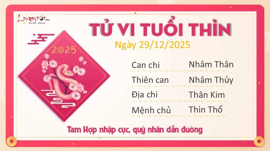5 Tu vi hang ngay 29-12-2025 - Thin