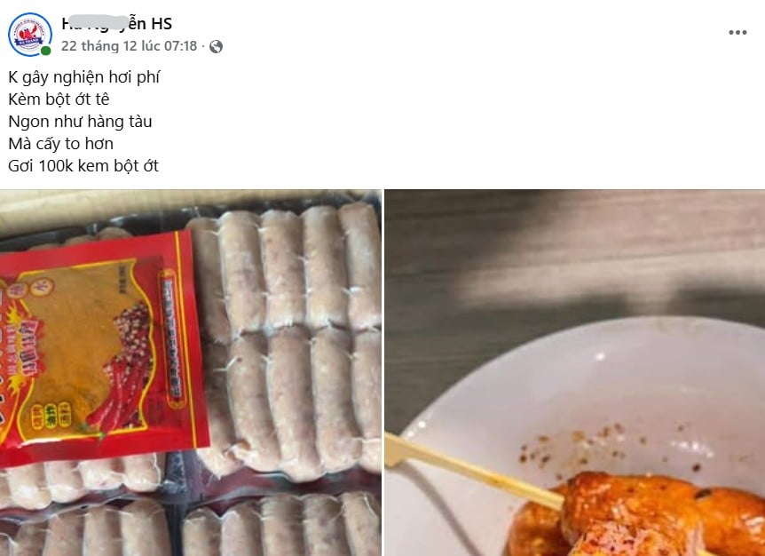 Nhiều sản phẩm không rõ thành phần chất lượng, nơi sản xuất vẫn vô tư bày bán trên mạng. Ảnh chụp Facebook