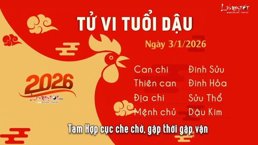 10 Tu vi hang ngay 3-1-2026 - Dau