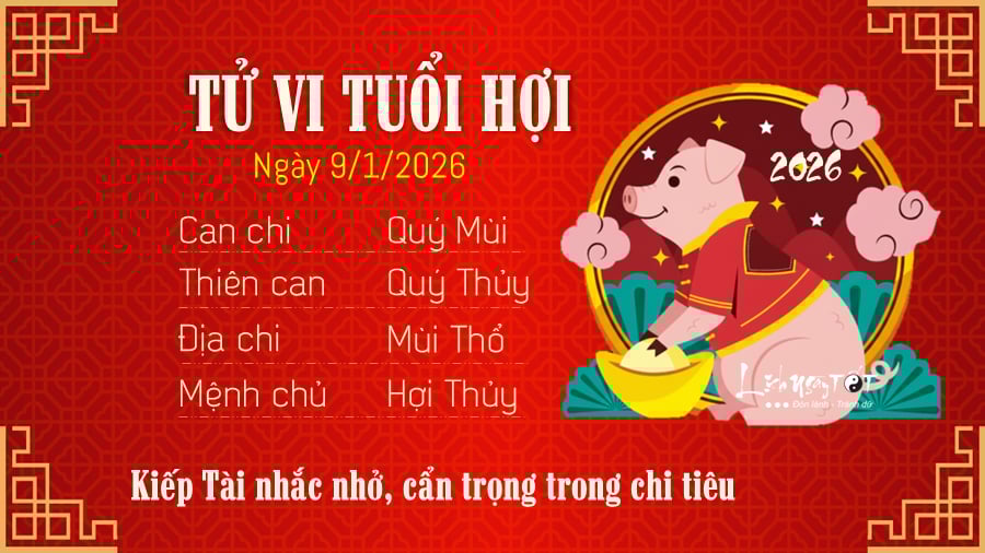 Tu vi hang ngay 912026 - Hoi