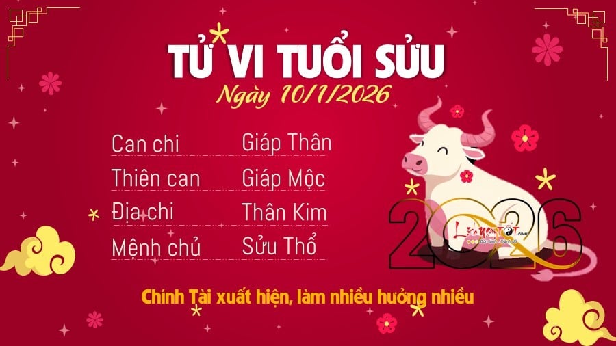 2 Tu vi hang ngay 10-1-2026 - Suu