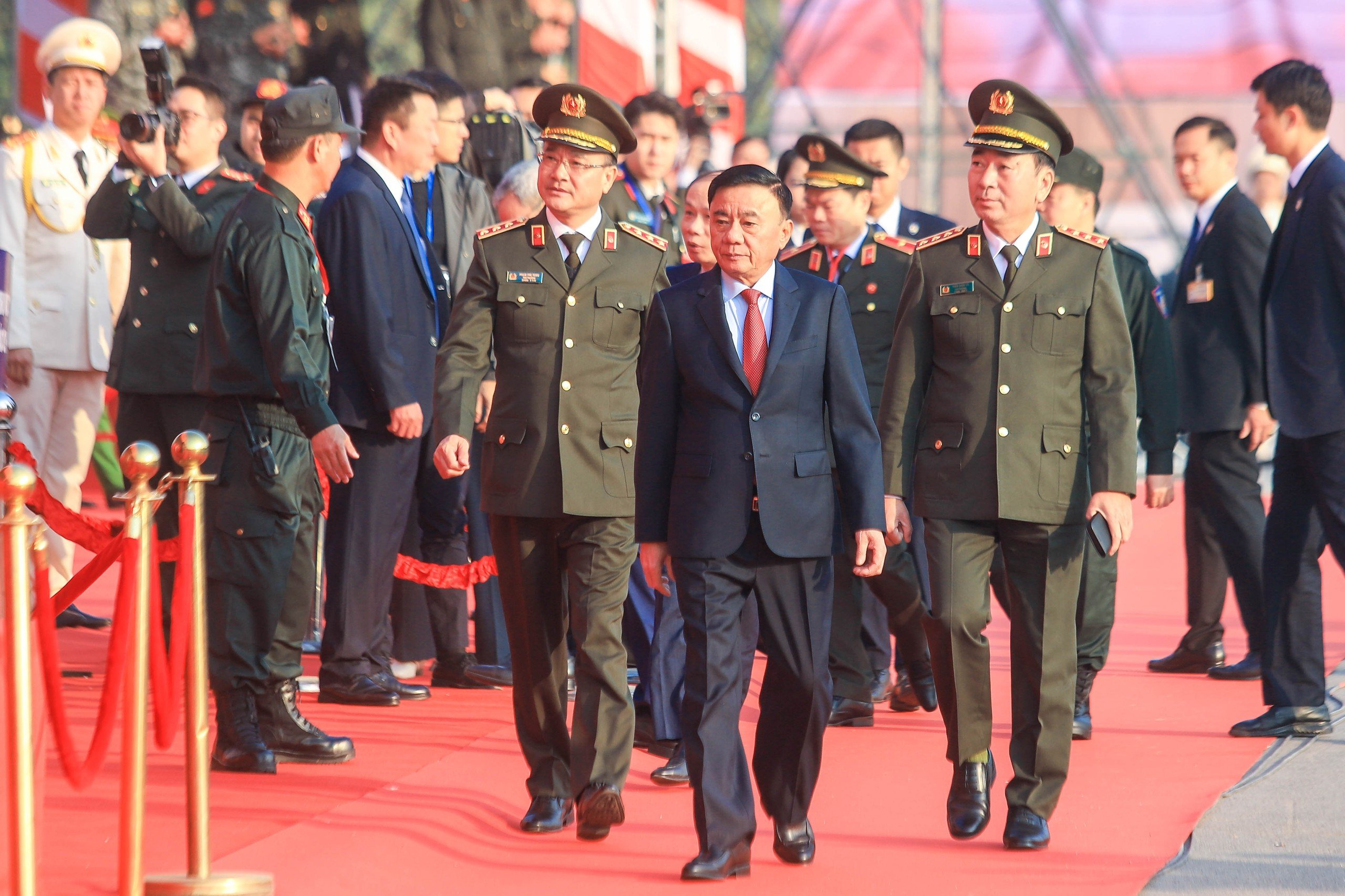 Cảnh sát bảo vệ Đại hội XIV của Đảng: Sự kiện phô diễn sức mạnh an ninh - Ảnh 1.