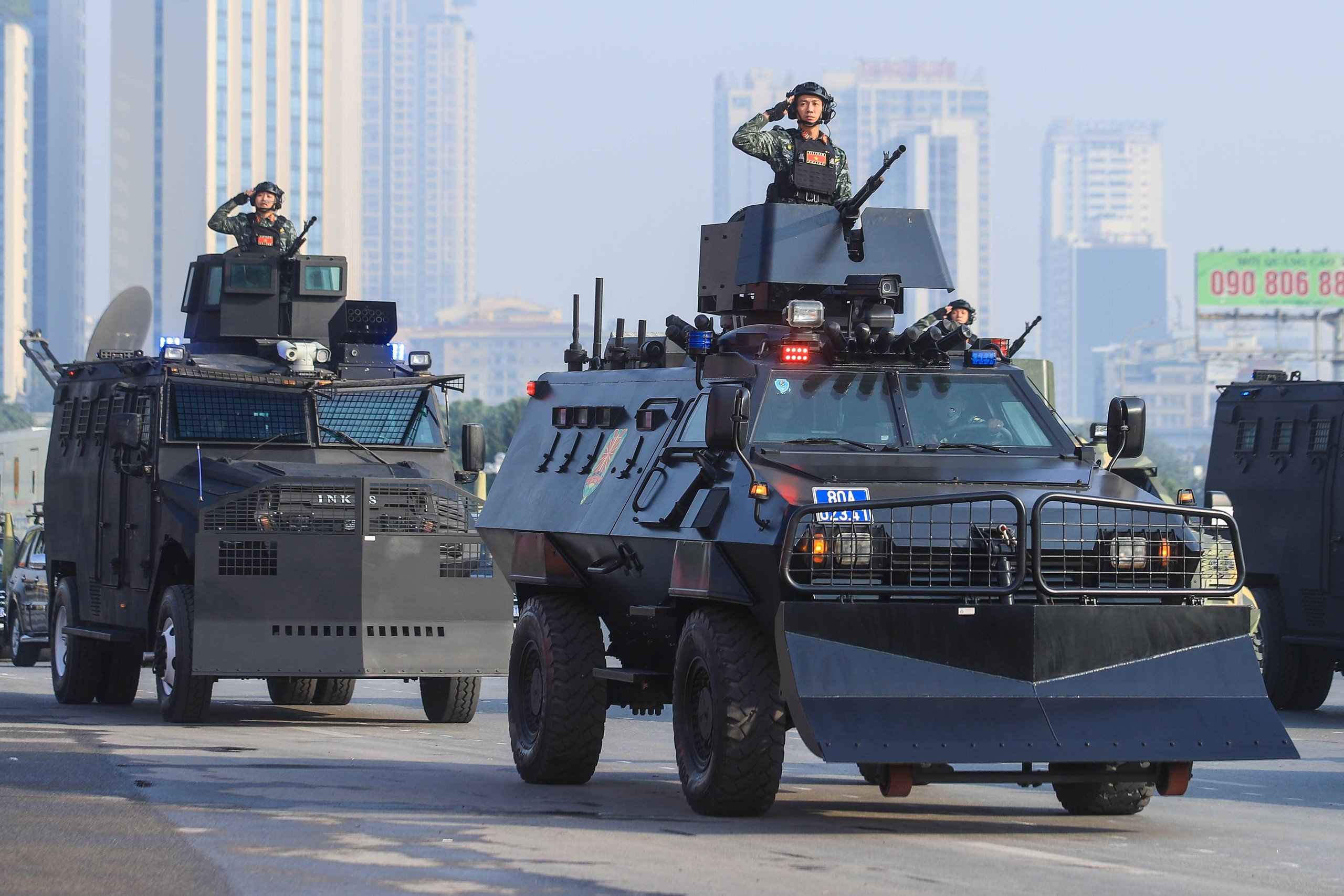 Cảnh sát bảo vệ Đại hội XIV của Đảng: Sự kiện phô diễn sức mạnh an ninh - Ảnh 8.