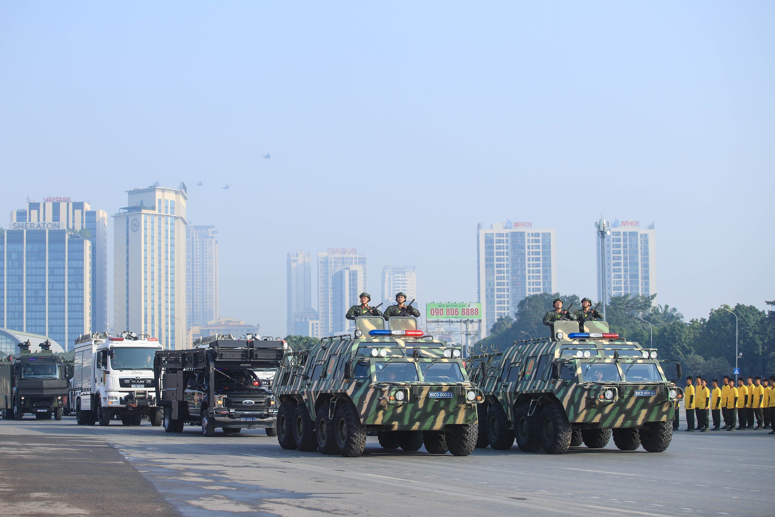 Cảnh sát bảo vệ Đại hội XIV của Đảng: Sự kiện phô diễn sức mạnh an ninh - Ảnh 9.