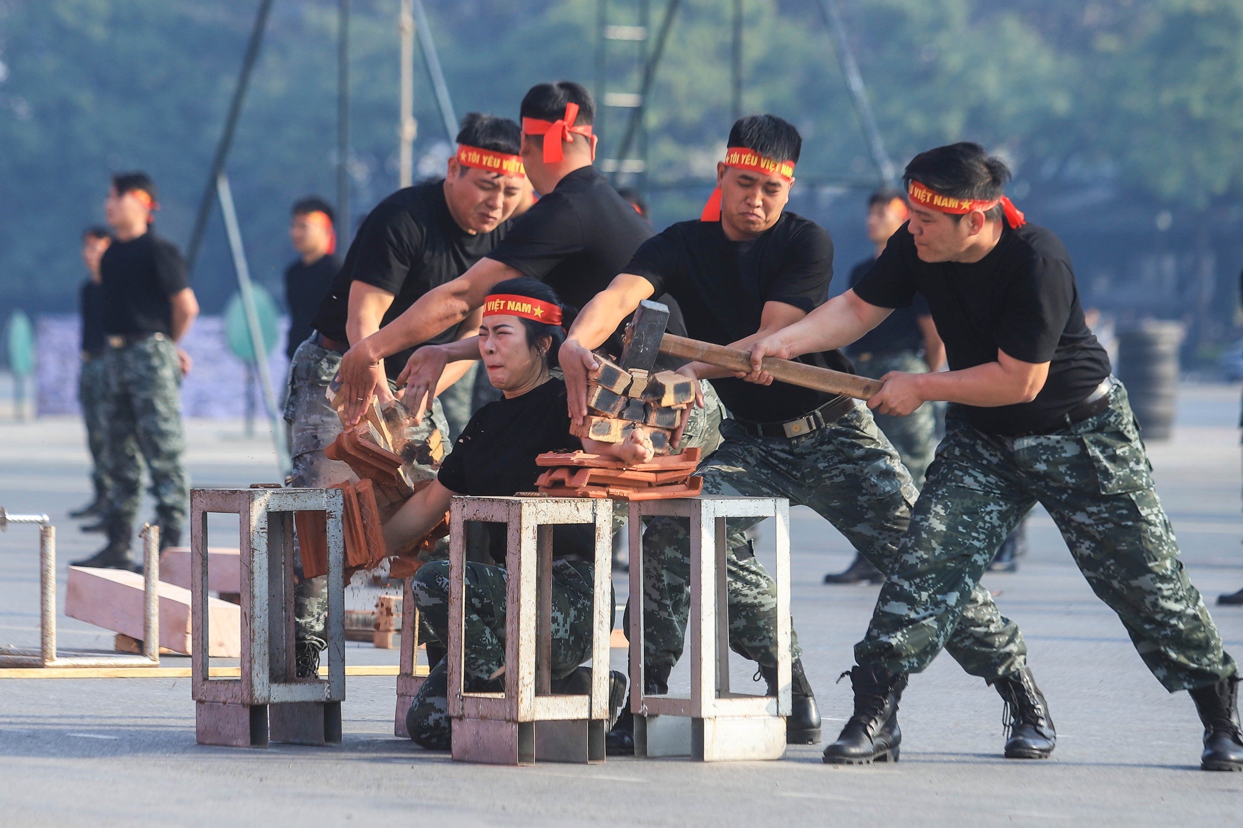 Cảnh sát bảo vệ Đại hội XIV của Đảng: Sự kiện phô diễn sức mạnh an ninh - Ảnh 13.