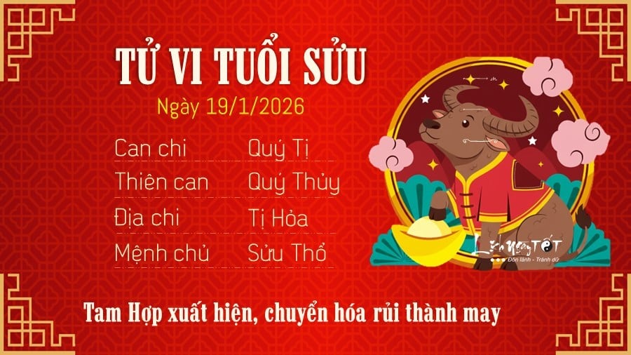 2 Tu vi hang ngay 19-1-2026 - Suu