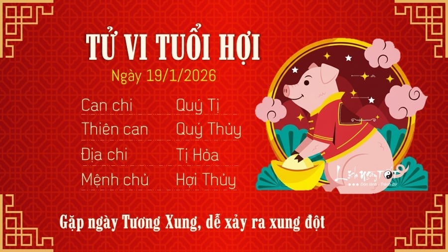 12 Tu vi hang ngay 19-1-2026 - Hoi