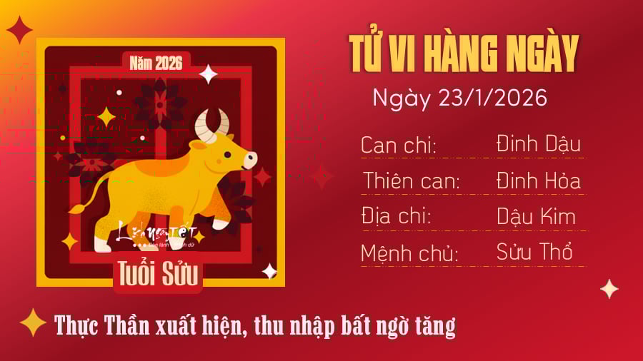 Tu vi hang ngay 2312026 - Suu