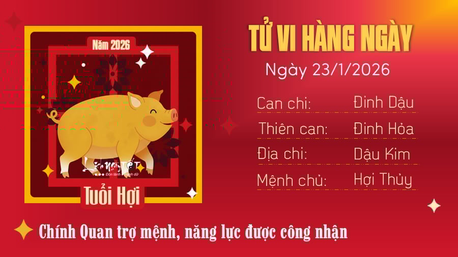 Tu vi hang ngay 2312026 - Hoi