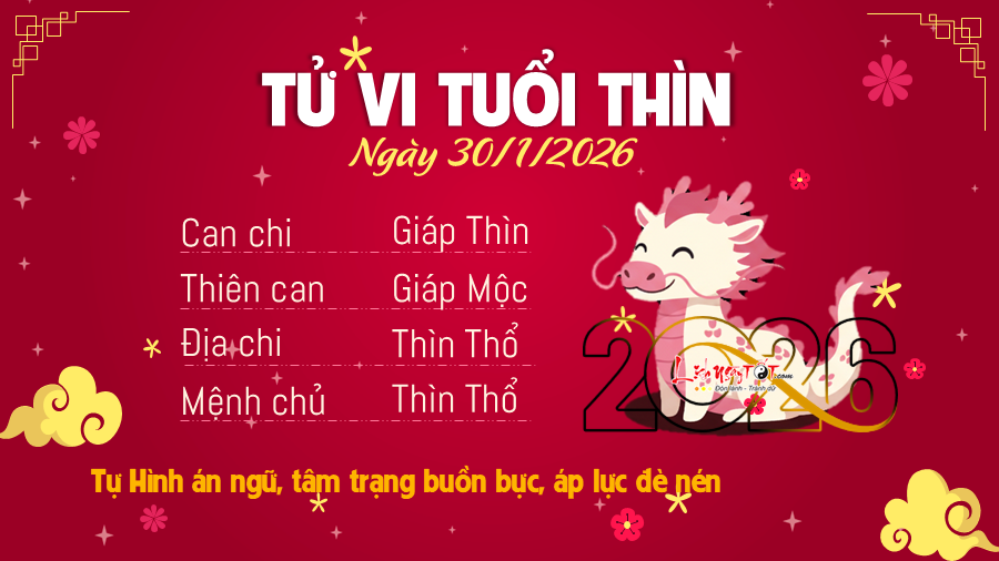 Tu vi hang ngay 3012026 - Thin