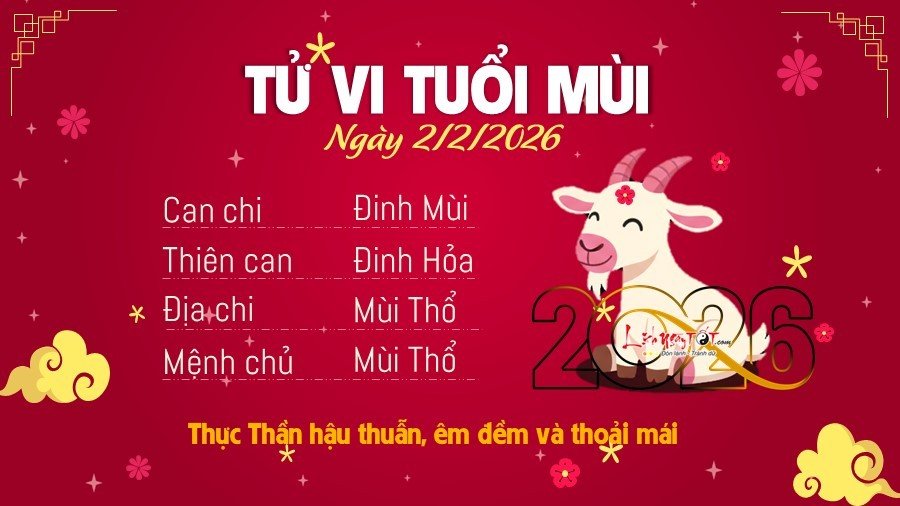8 Tu vi hang ngay 2-2-2026 - Mui