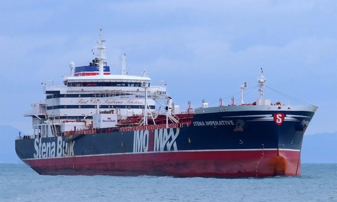 Tàu Stena Imperative trong ảnh chụp tháng 2/2024. Ảnh: Marine Traffic