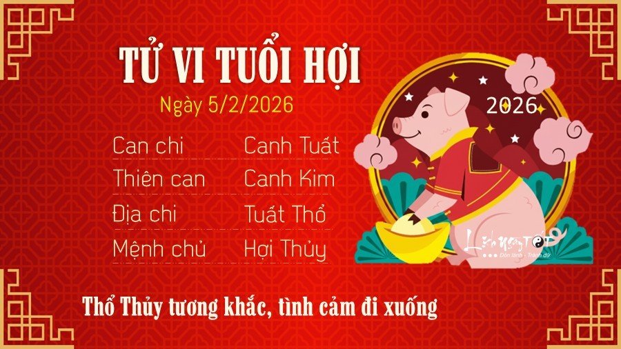 Tu vi hang ngay 5/2/2026 - Hoi