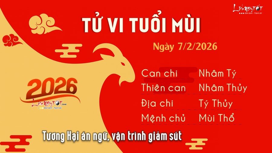 8 Tu vi hang ngay 7-2-2026 - Mui