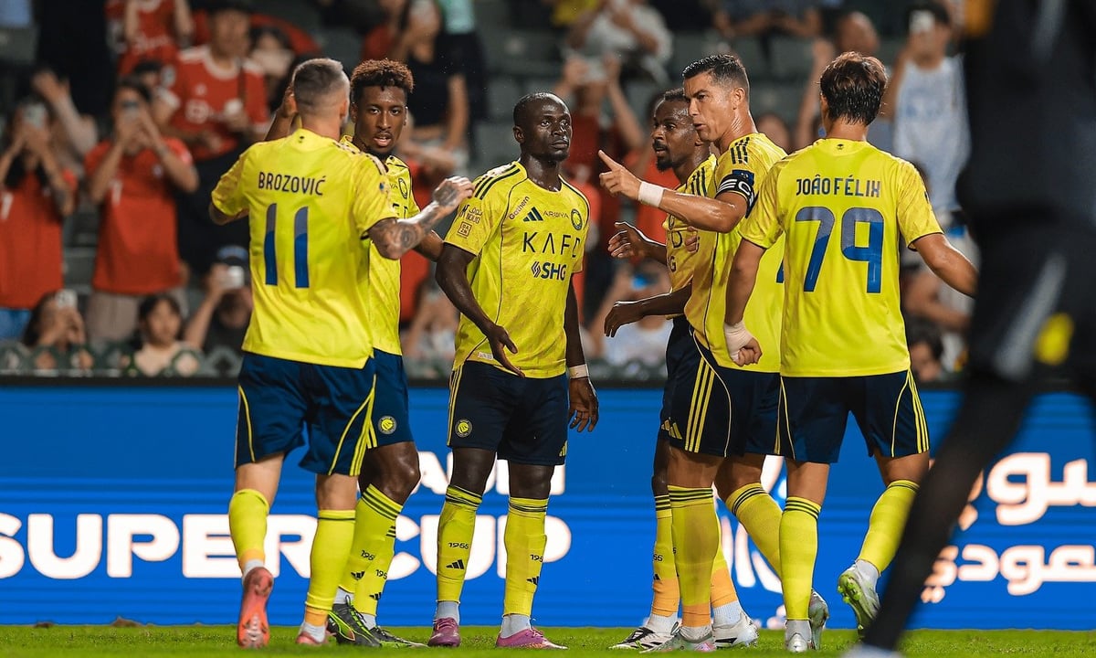Image hình ảnh hình ảnh Hameed Al-Shanqiti - Ronaldo che mờ Benzema, Al Nassr vào chung kết Siêu cúp khó tin