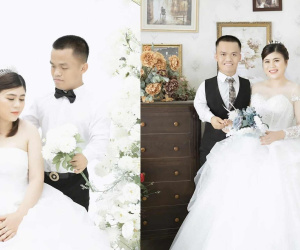 Chàng trai 1m28 cưới vợ 1m62 xinh như hoa: Vượt 700km tìm tình yêu, tiết lộ số tiền sính lễ bất ngờ