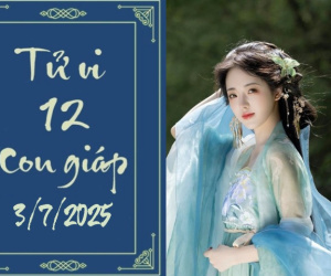 Tử vi thứ 5 ngày 3/7/2025 của 12 con giáp: Tị may mắn, Mão tốt số