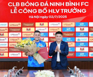 Tân HLV trưởng CLB Ninh Bình là ai?