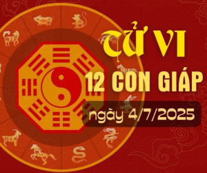Tử vi thứ 6 ngày 4/7/2025 của 12 con giáp: Sửu gặp may, Dậu thuận lợi