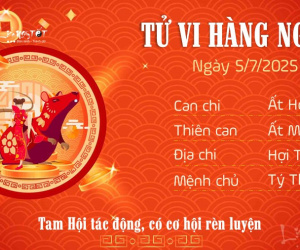 Tử vi thứ 7 ngày 5/7/2025 của 12 con giáp: Mão nhanh trí, Ngọ gặp biến động