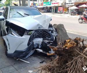 Vụ ô tô tông loạt xe máy ở Hà Nội: Nạn nhân kể phút bị hất văng 3 mét