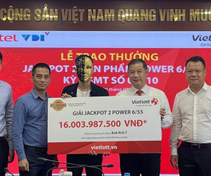 Một công nhân ở TPHCM trúng độc đắc Vietlott hơn 16 tỷ nhờ chọn số theo ngày sinh
