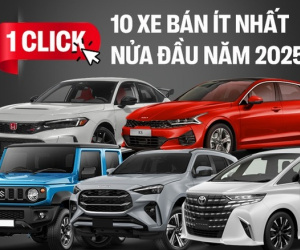 Loạt ô tô có doanh số ít nhất nửa đầu năm 2025: Civic Type R đứng nhất, 3/4 phân khúc sedan hạng D góp mặt