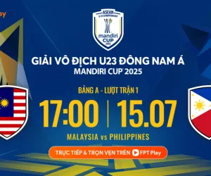 Cú sốc đầu tiên ở Giải U23 Đông Nam Á 2025